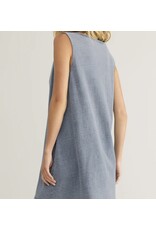 ZSupply ZSupply Sloane V-Neck Knit Denim Dress