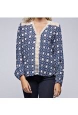 Lovestitch Long slv w/ crochet lace top