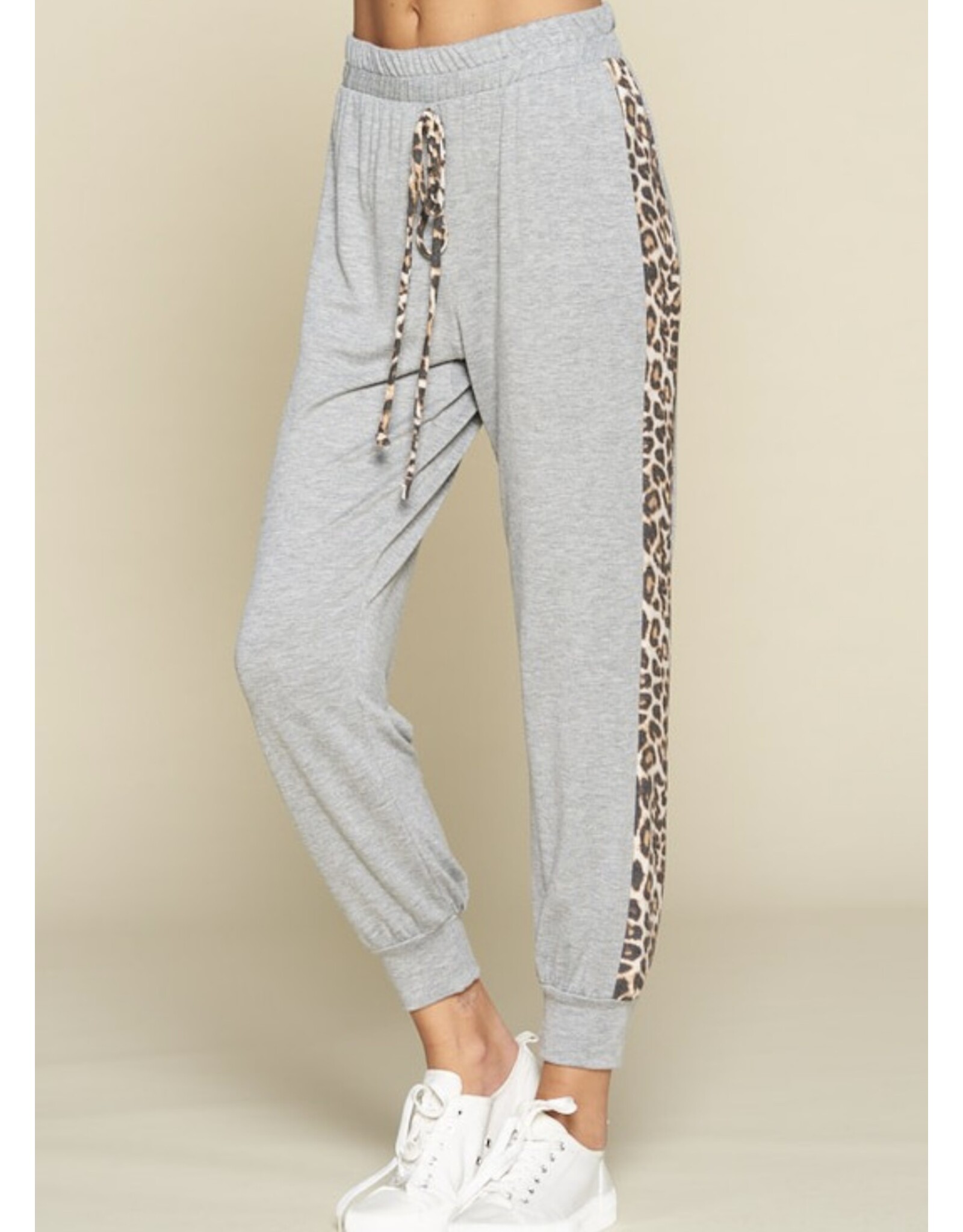 Animal panel joggers