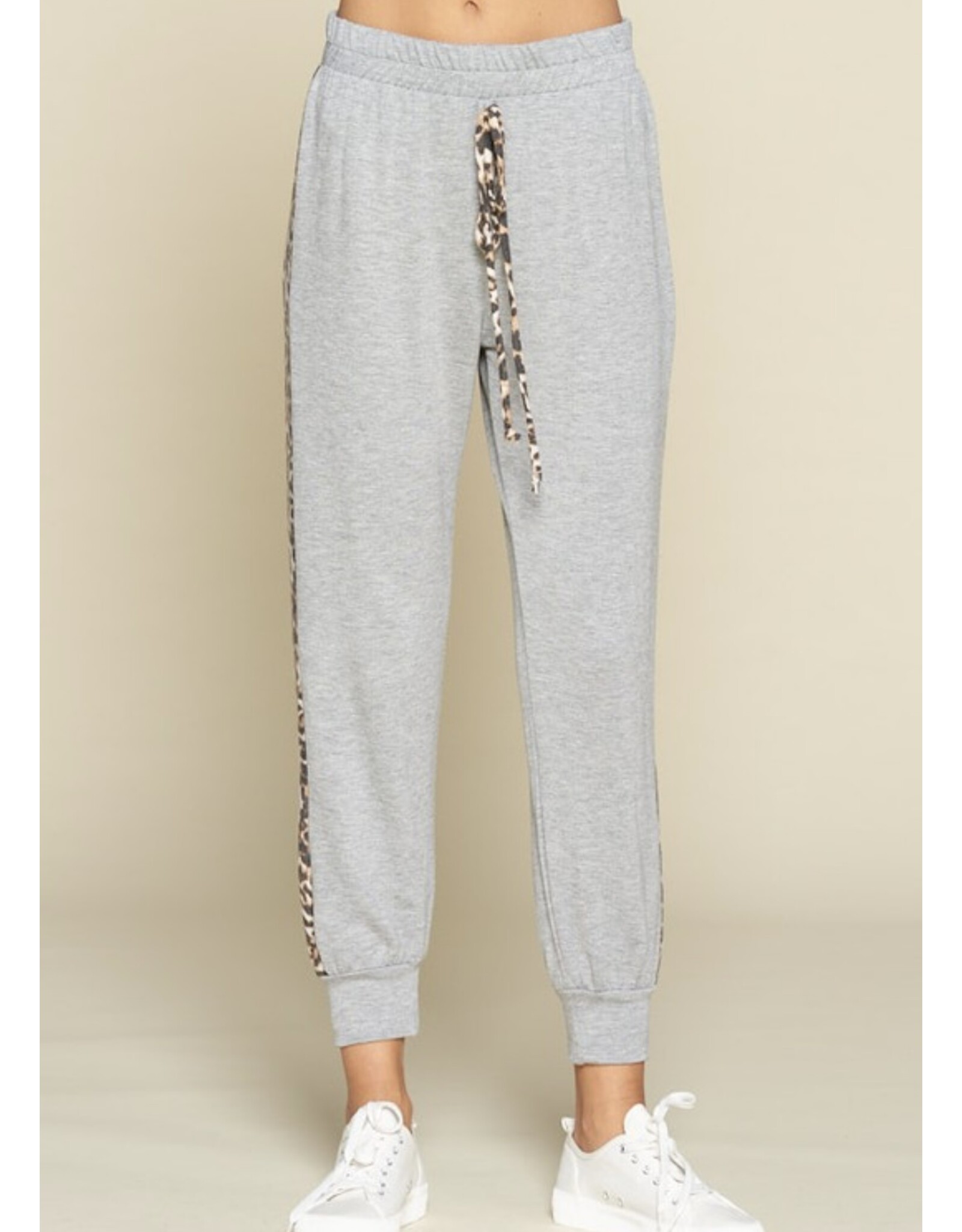 Animal panel joggers