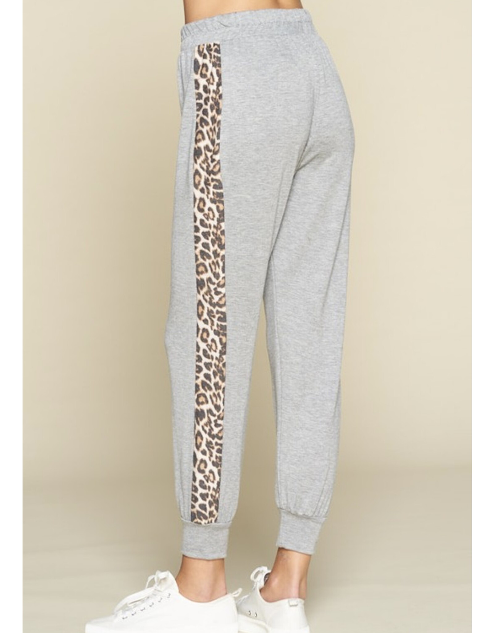 Animal panel joggers