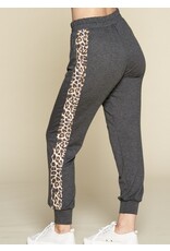 Animal panel joggers