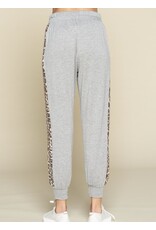 Animal panel joggers