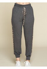 Animal panel joggers