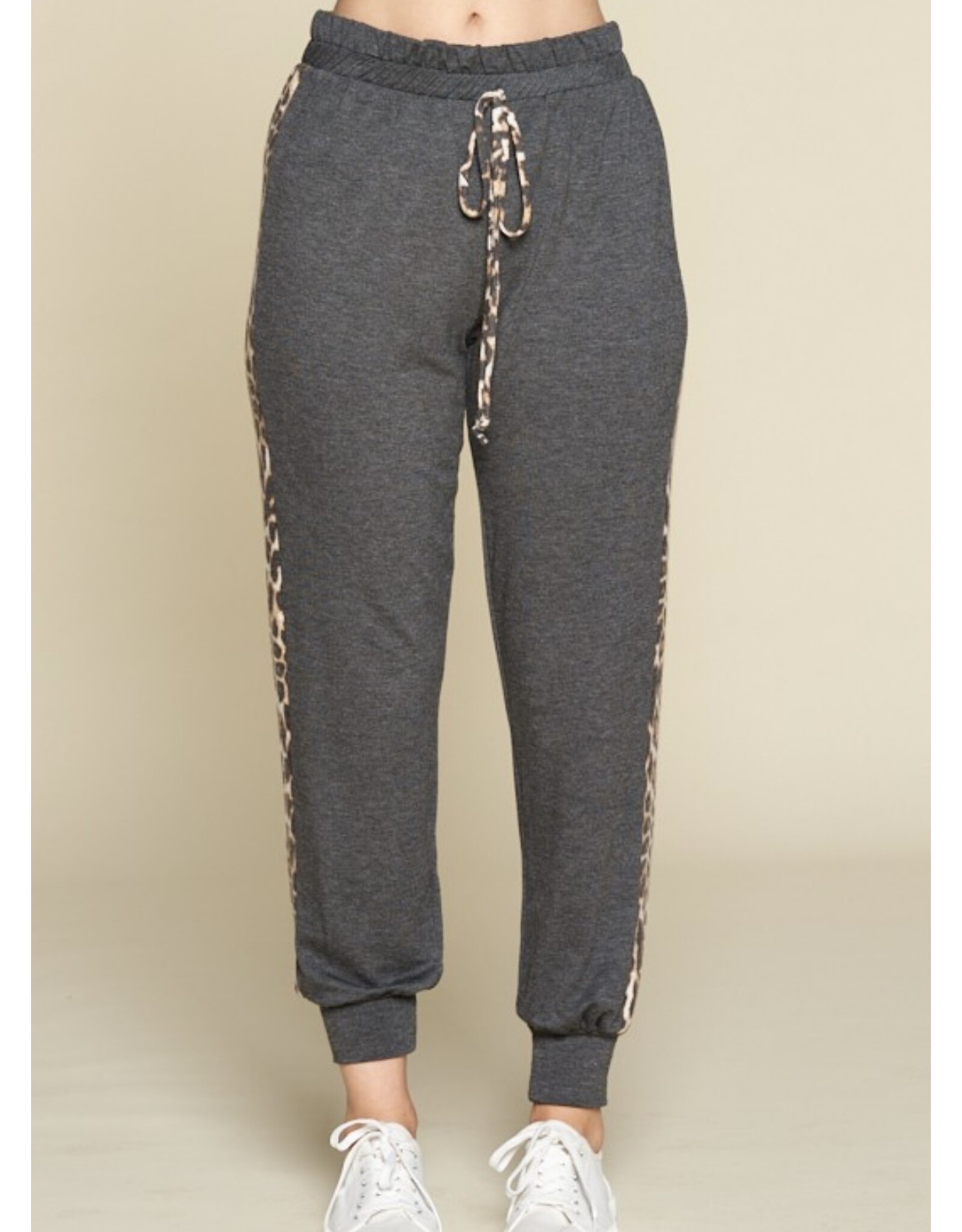 Animal panel joggers