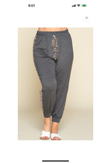 Animal panel joggers