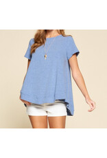 Cotton Relaxed S/S Top+