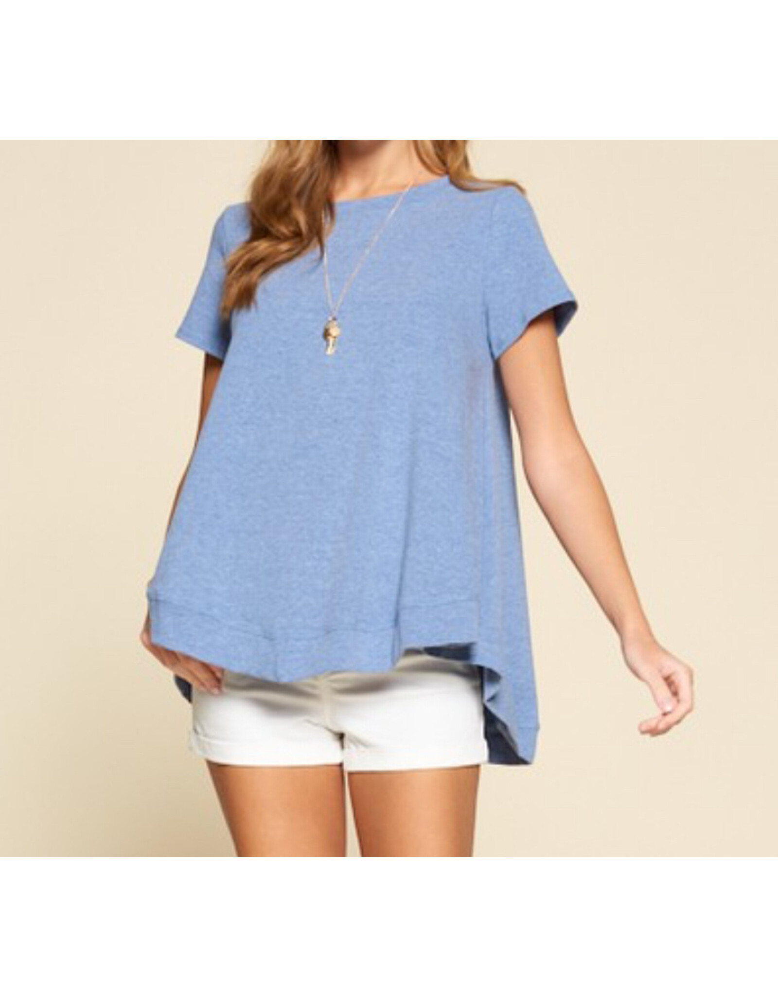 Cotton Relaxed S/S Top+