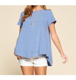 Cotton Relaxed S/S Top+