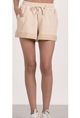 Elan Elan Sand elastic cuff short