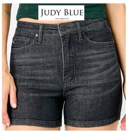 Judy Blue Judy Blue HW Washed Black Shorts