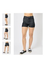 Judy Blue Judy Blue HW Washed Black Shorts