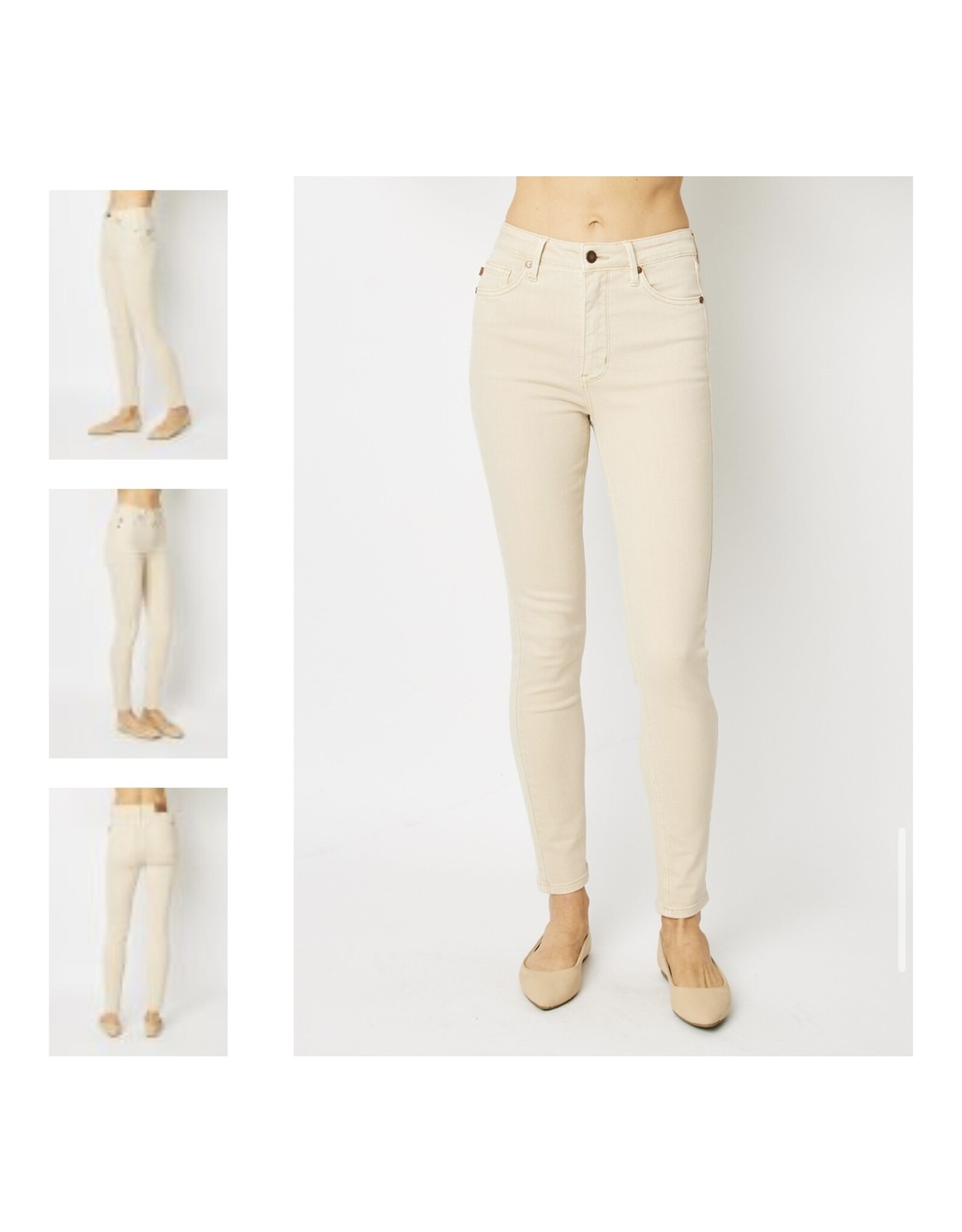 Judy Blue Judy Blue HW Bone Skinny Jeans