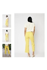 Judy Blue Judy Blue HW Yellow Crop Wide Jeans