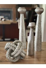 Silver knot 6” x 6”