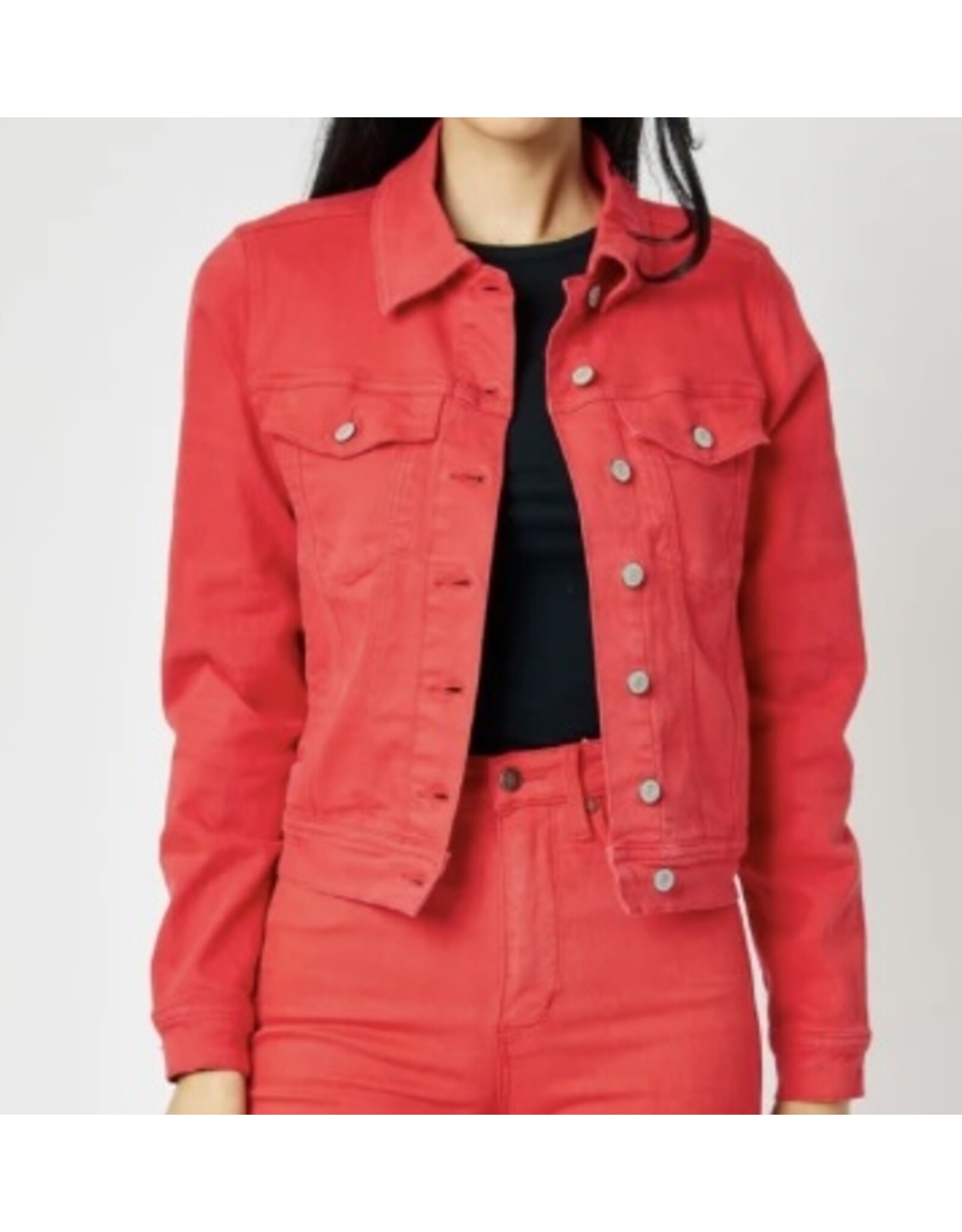 Judy Blue Judy Blue Red jean jacket