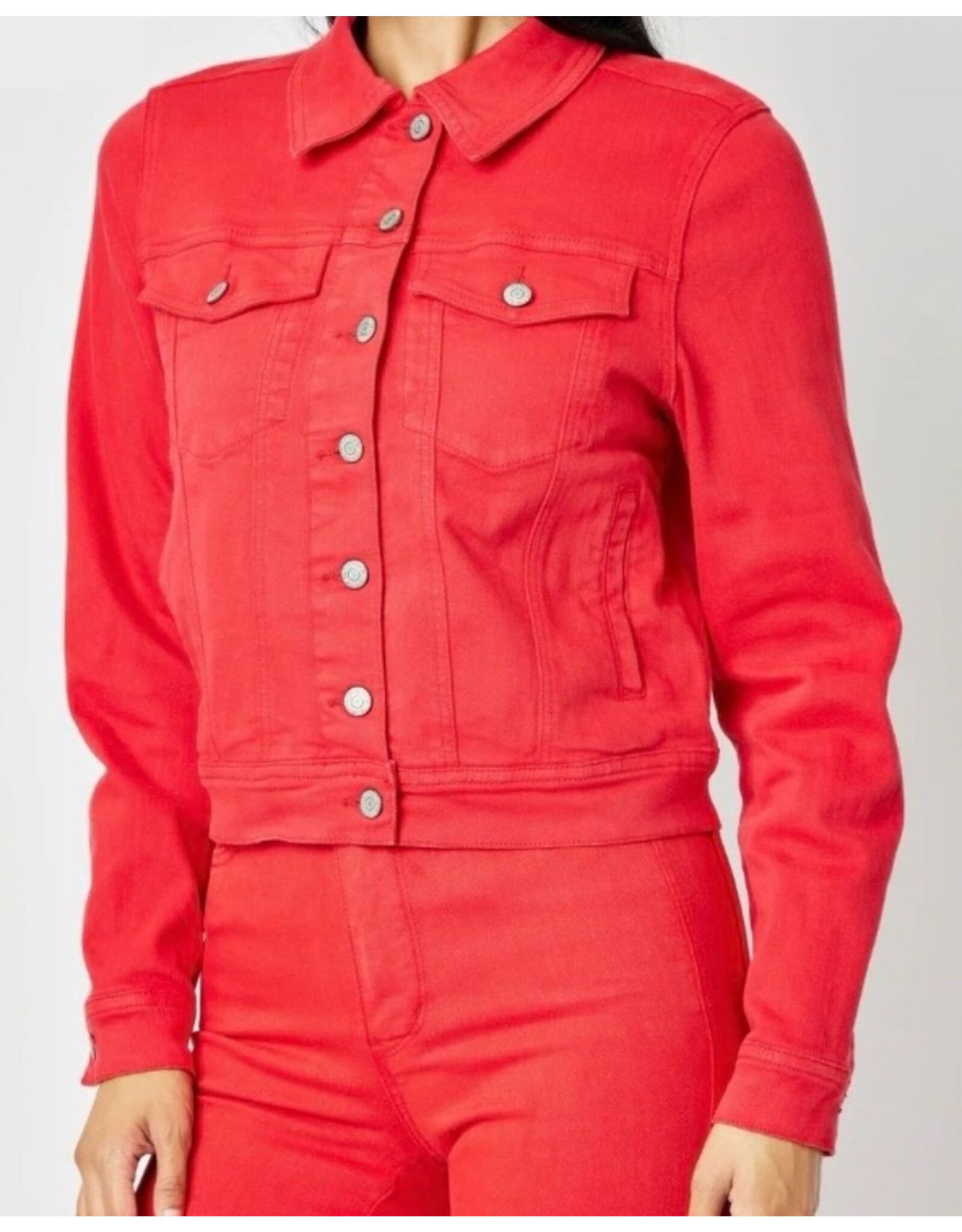 Judy Blue Judy Blue Red jean jacket