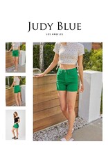 Judy Blue Judy Blue HW Kelly Green Shorts