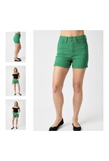 Judy Blue Judy Blue HW Kelly Green Shorts