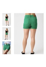 Judy Blue Judy Blue HW Kelly Green Shorts