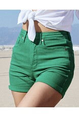 Judy Blue Judy Blue HW Kelly Green Shorts