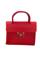 JOIA ‘H’ Red handbag