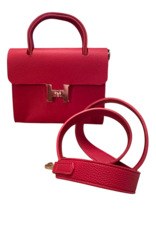 JOIA ‘H’ Red handbag