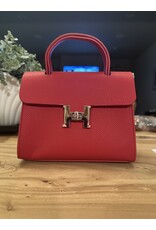 JOIA ‘H’ Red handbag