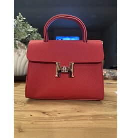 JOIA ‘H’ Red handbag