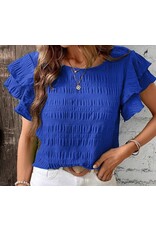 LATA Ruffled Blouse