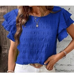 LATA Ruffled Blouse