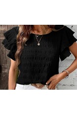 LATA Ruffled Blouse