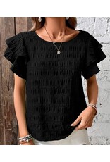 LATA Ruffled Blouse