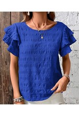 LATA Ruffled Blouse