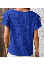 LATA Ruffled Blouse