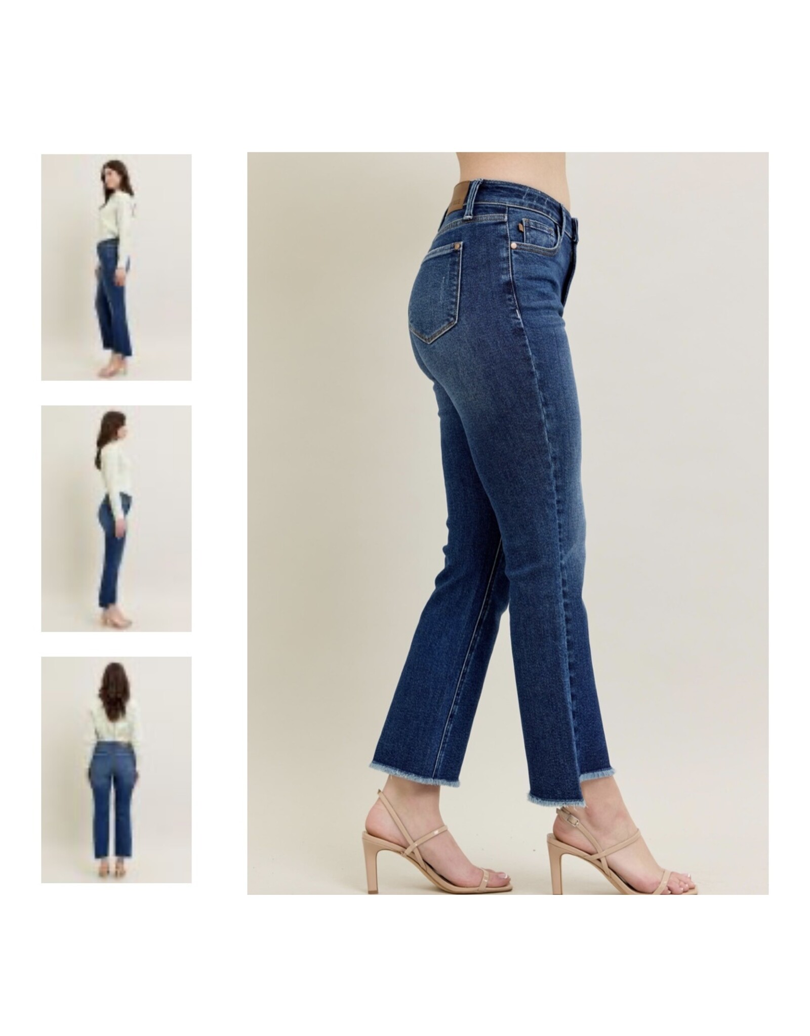 Judy Blue Judy Blue  HW Dark Wash Kick Flare