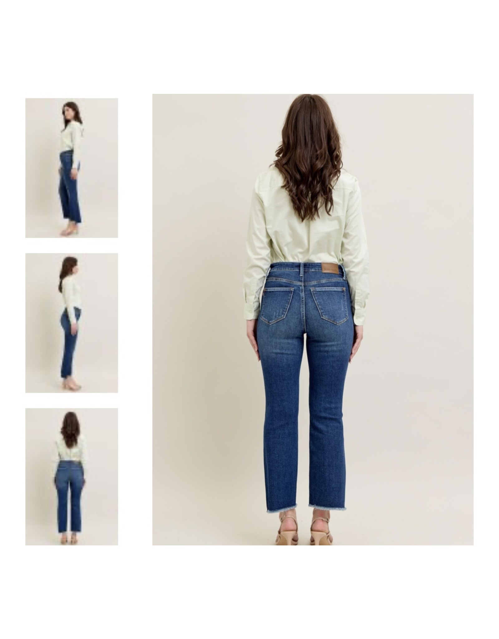 Judy Blue Judy Blue  HW Dark Wash Kick Flare