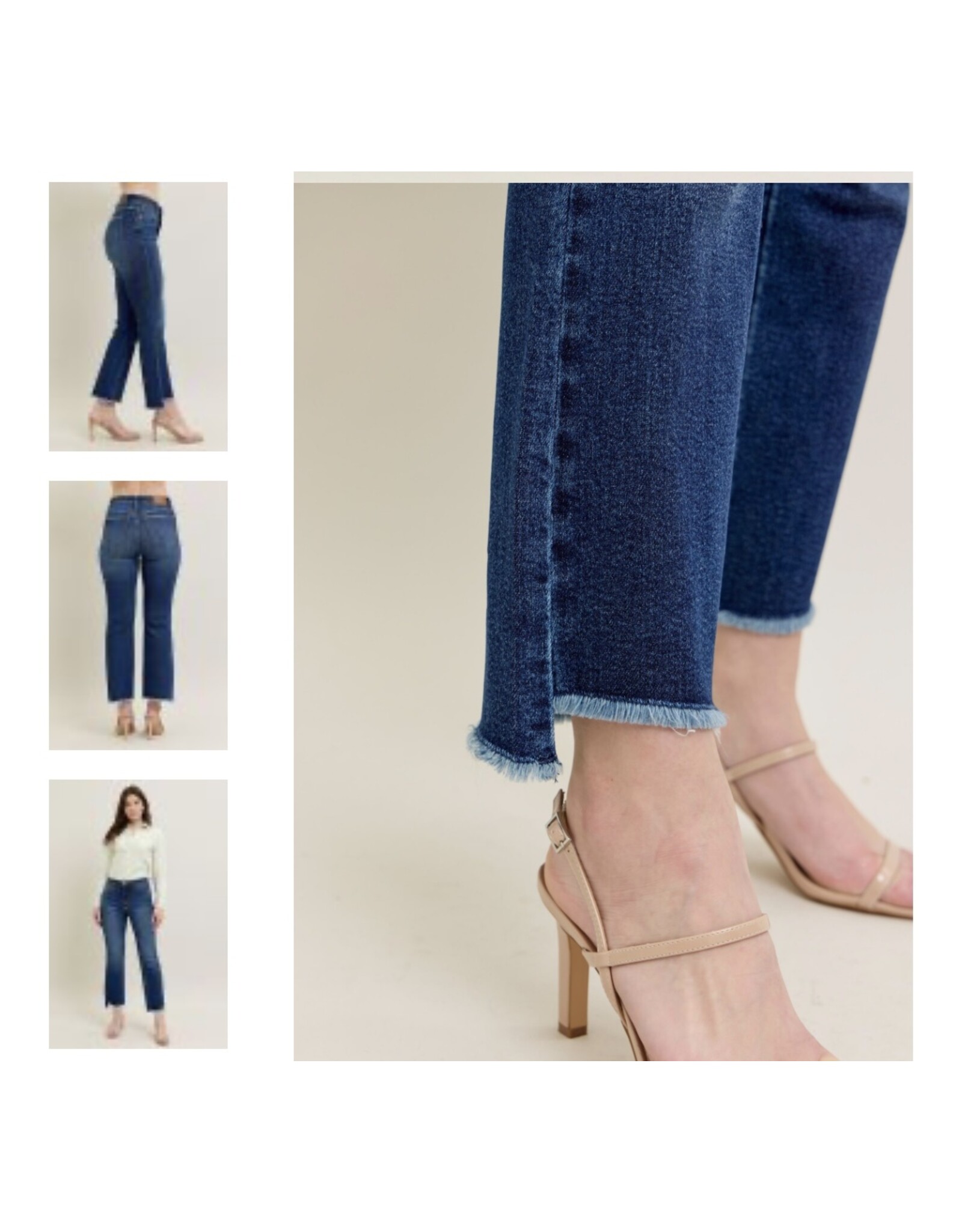 Judy Blue Judy Blue  HW Dark Wash Kick Flare