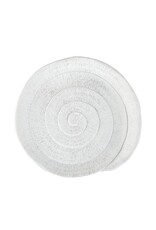Matte White Shell Decor