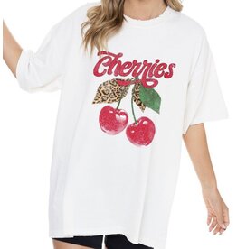 Cherries graphic tee
