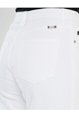 Kancan HR crop straight white jeans