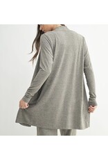 mono b brushed hacci cardigan