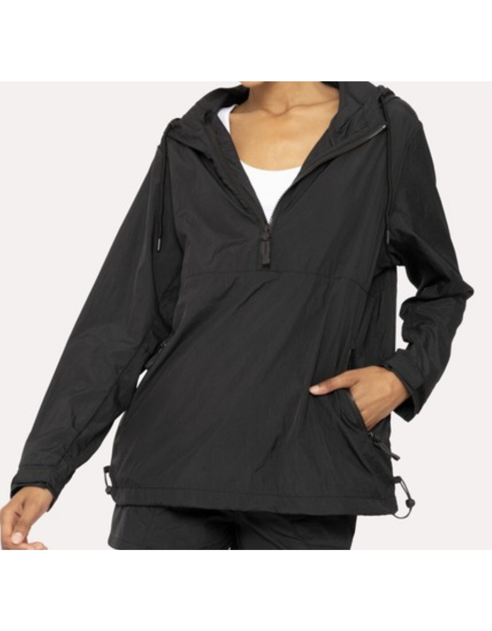 mono b half zip jacket