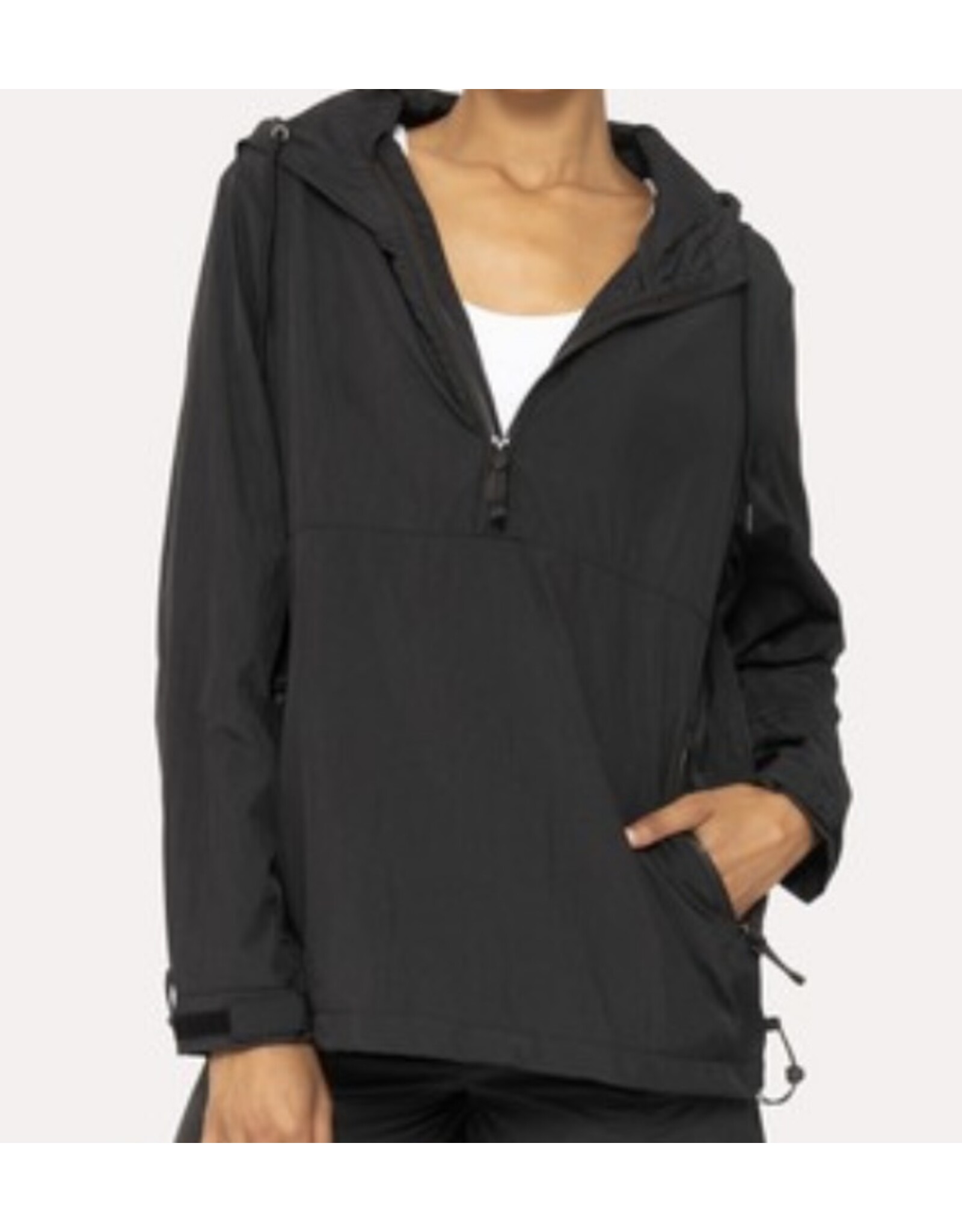 mono b half zip jacket