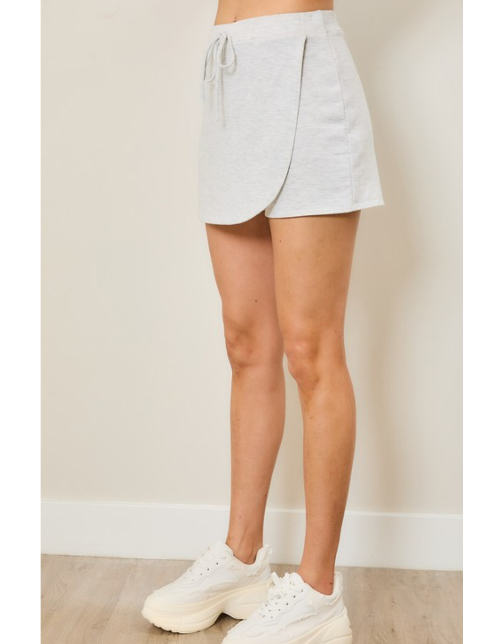 French terry skort
