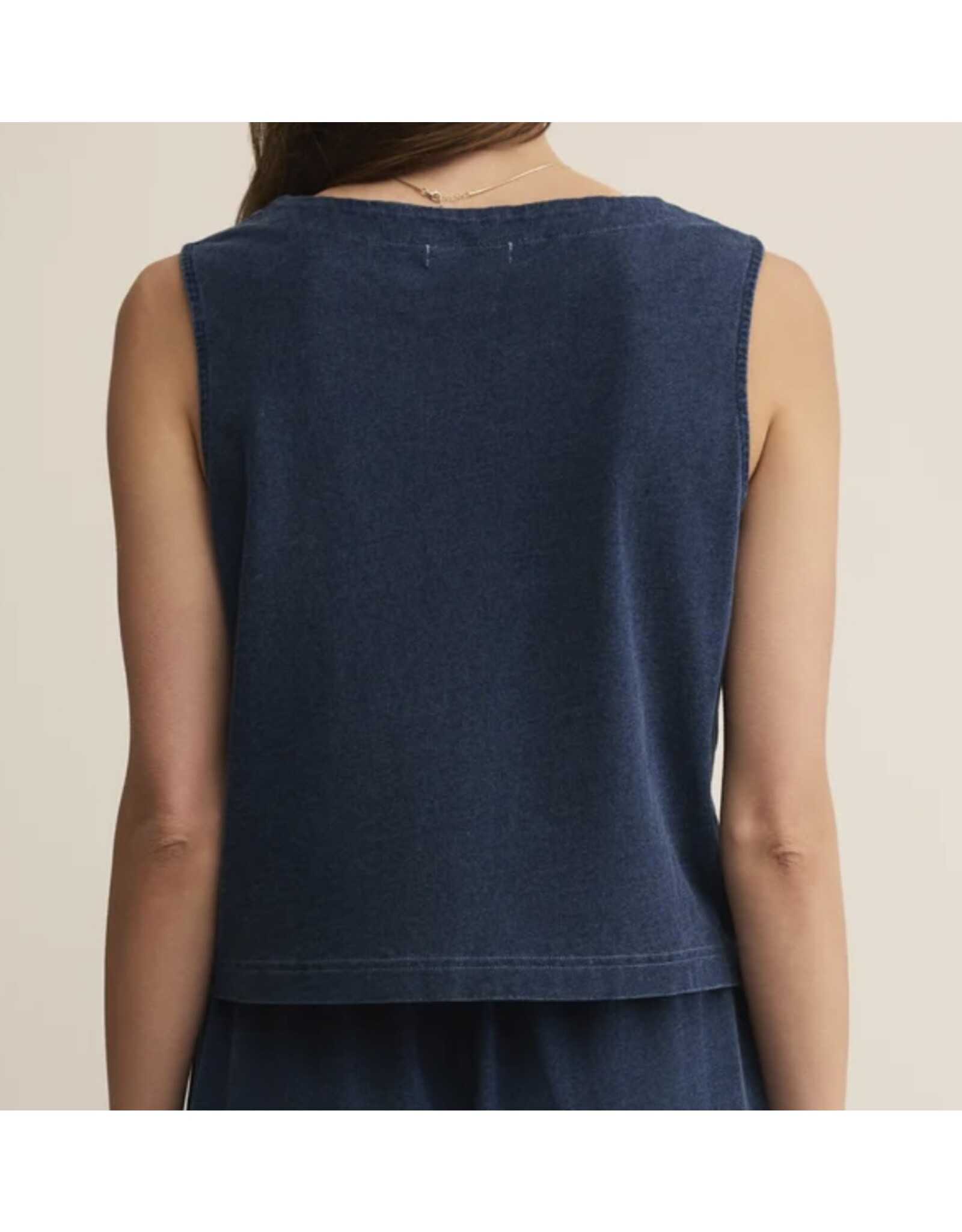 ZSupply ZSupply Solace Jersey Denim Top