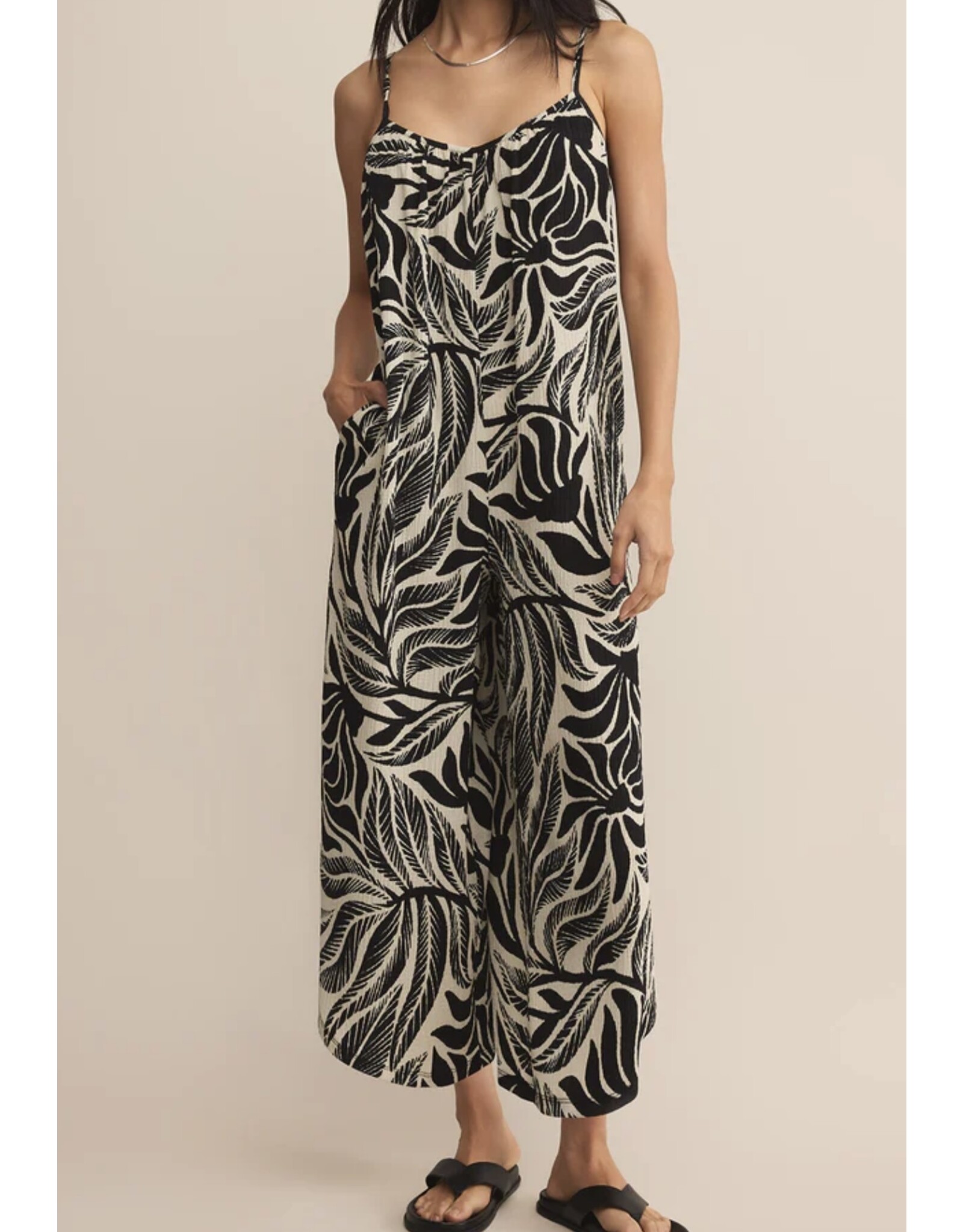 ZSupply ZSupply Flared Isla Leaf Jumpsuit