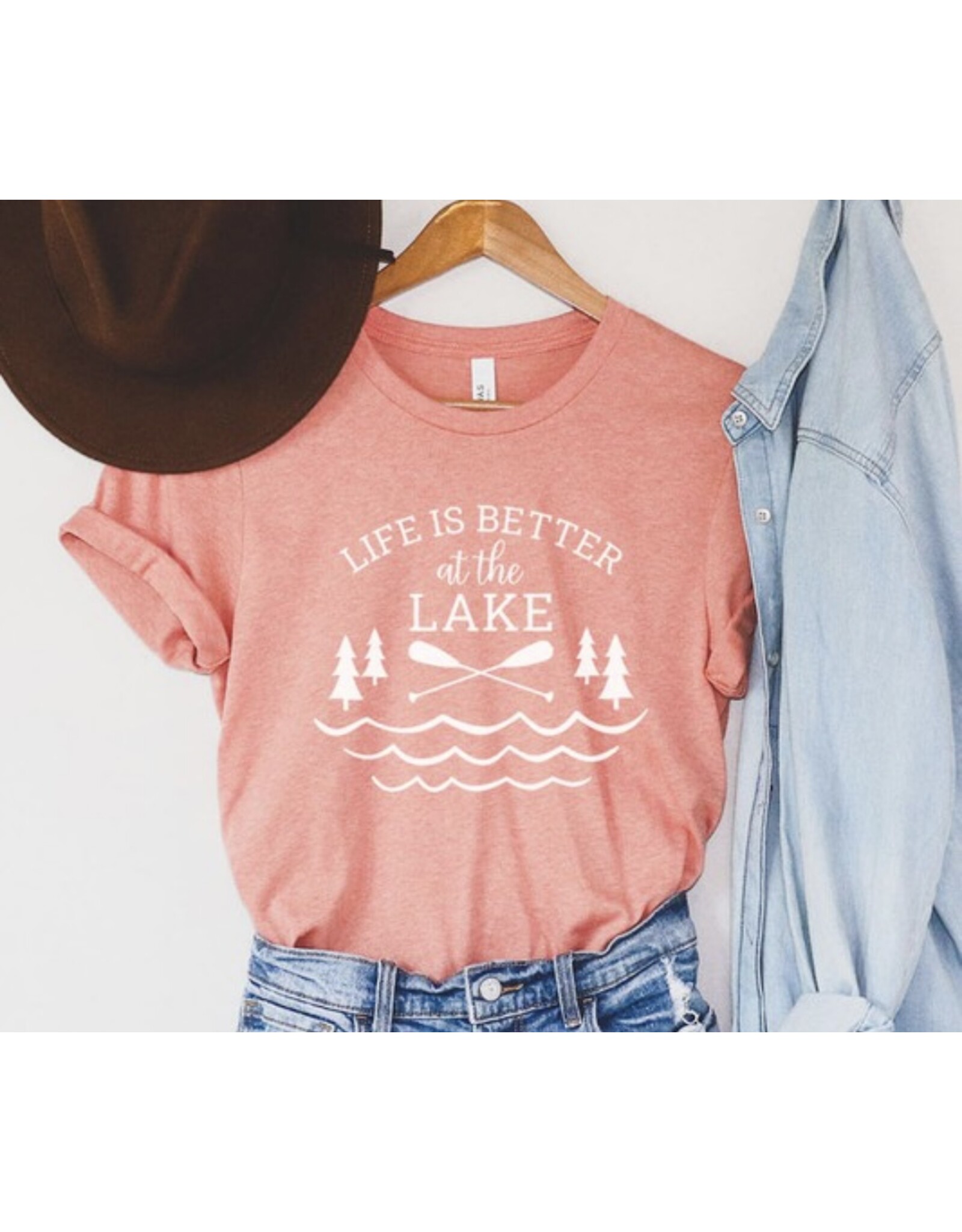 honey tee Life is Better at the Lake T