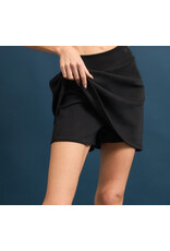 Buttery soft black skort