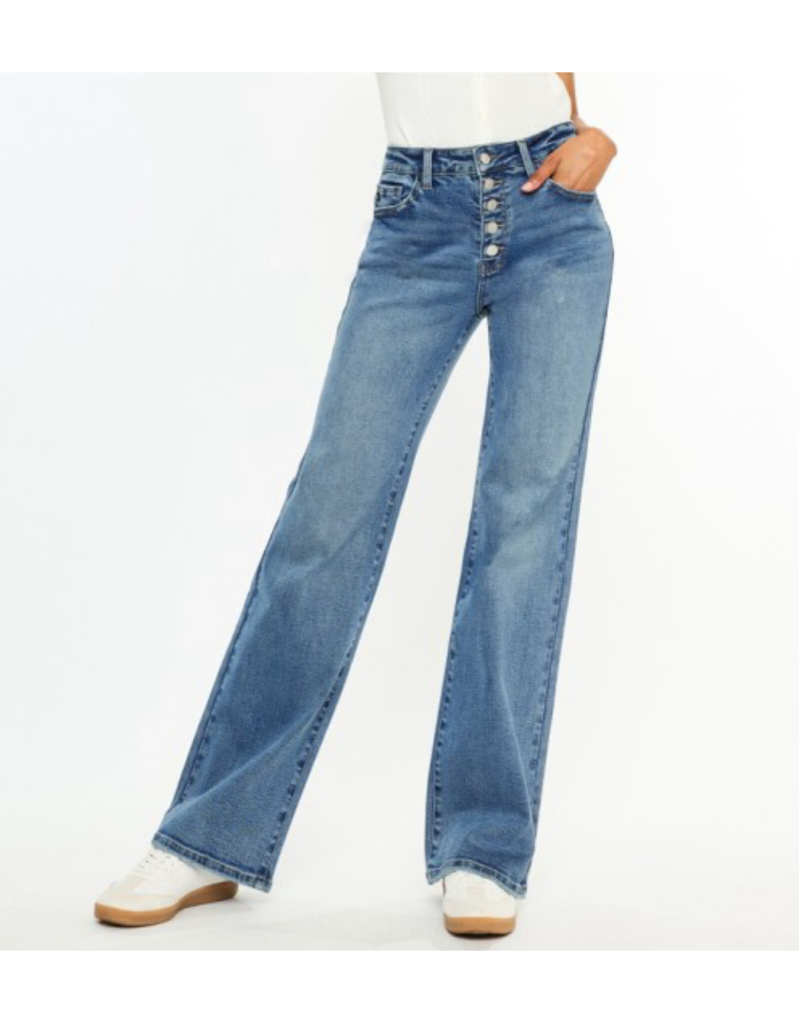 Kancan HR 90's Flare Jeans